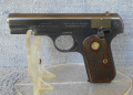 Colt 1903 32 Deluxe Checkered Walnut Grips