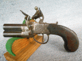 MONCK 2 SHOT TAP ACTION FLINTLOCK