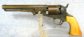 MANHATTAN CIVIL WAR NAVY REVOLVER FACTORY ENGRAVED IVORIES