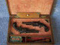 S & W MODEL 1 1/2 2nd ISSUE CASED PAIR GREAT FIND